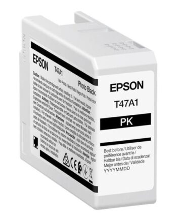 Epson Ultrachrome Pro T47a1 Sort Original Blækbeholder