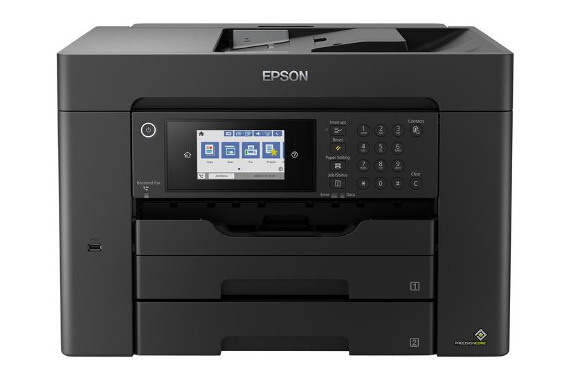 Epson Workforce Wf-7840dtwf Multifunktionsprinter Farve