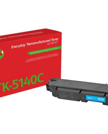 Everyday Cyan Kompatibel Genproduceret Tonerpatron  Alternativ Til: Kyocera Tk-5140c  Green World Alliance Returneringsprogram