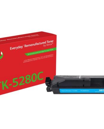 Everyday Cyan Kompatibel Genproduceret Tonerpatron  Alternativ Til: Kyocera Tk-5280c  Green World Alliance Returneringsprogram