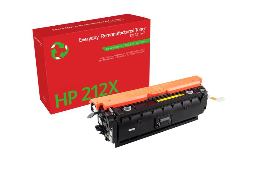Everyday Højtydende Gul Kompatibel Tonerpatron Alternativ Til: Hp 212x Hp W2122x Green World Alliance Returneringsprogram