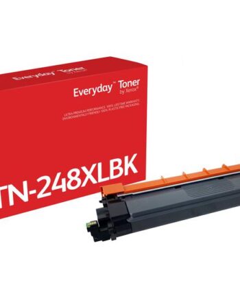 Everyday Højtydende Sort Kompatibel Tonerpatron  Alternativ Til: Brother Tn-248 Bk  Green World Alliance Returneringsprogram