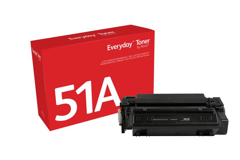 Everyday Sort Kompatibel Tonerpatron Alternativ Til: Hp Q7551a