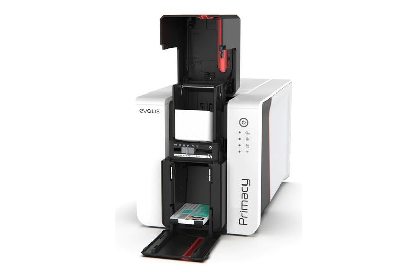 Evolis Primacy Duplex Expert Plastikkortprinter Farve Blæksubliminering Termisk Resin Genskrivelig