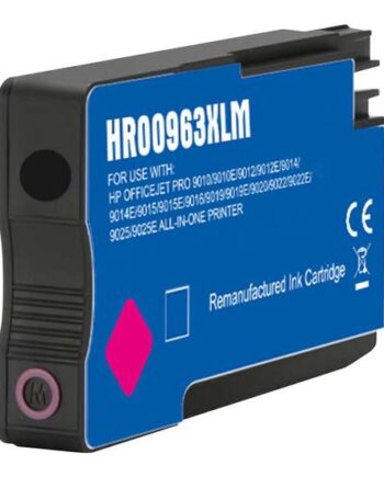 Gilford   Magenta Kompatibel Genproduceret Blækpatron  Alternativ Til: Hp 963