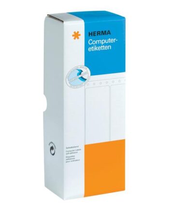 Herma Computer Labels Fortløbende Fanfold-mærkater Mat 4000 Etikette    101     35   Mm