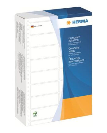 Herma Computer Labels Fortløbende Fanfold-mærkater Mat 8000 Etikette    88     35   Mm