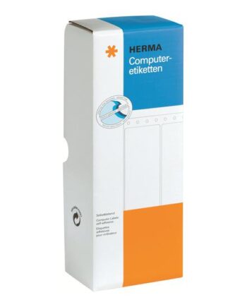 Herma Computer Labels Fortløbende Fanfold-mærkater Mat 4000 Etikette    88     35   Mm