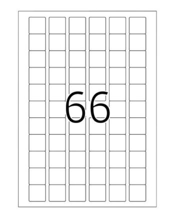Herma Special Etiketter Mat 1650 Etikette    25     25   Mm
