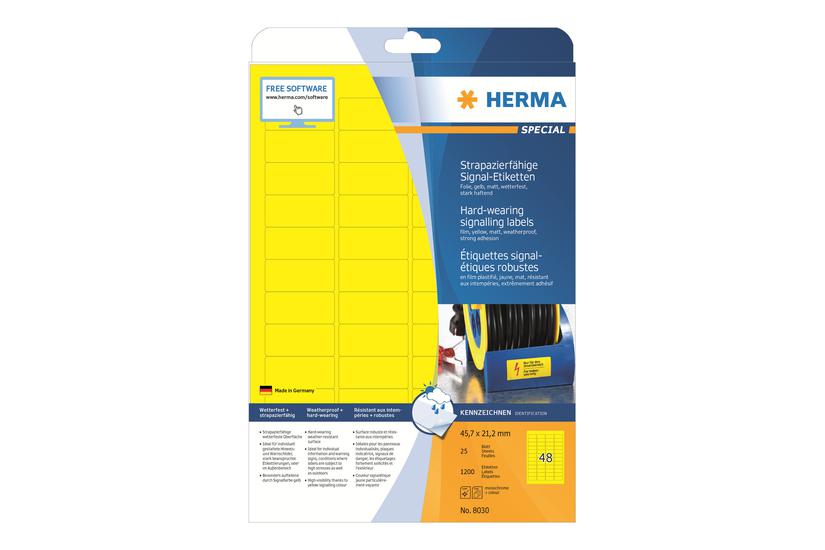 Herma Special Filmmærkater Mat 1200 Stk 21 45 Mm