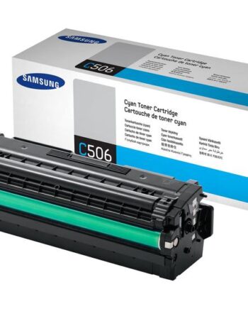 Hp Clt-c506l Højtydende Cyan Original Tonerpatron  Su038a