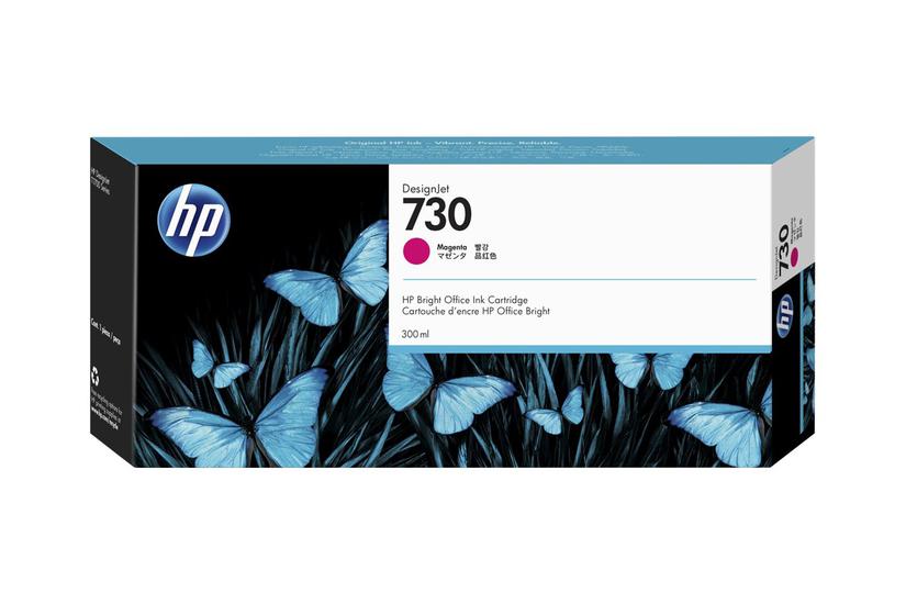 Hp 730 Høj Kapacitet Magenta Original Designjet Blækpatron