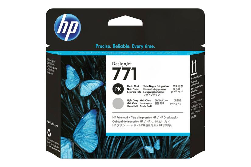 Hp 771 Lysegrå Foto-sort Printhoved