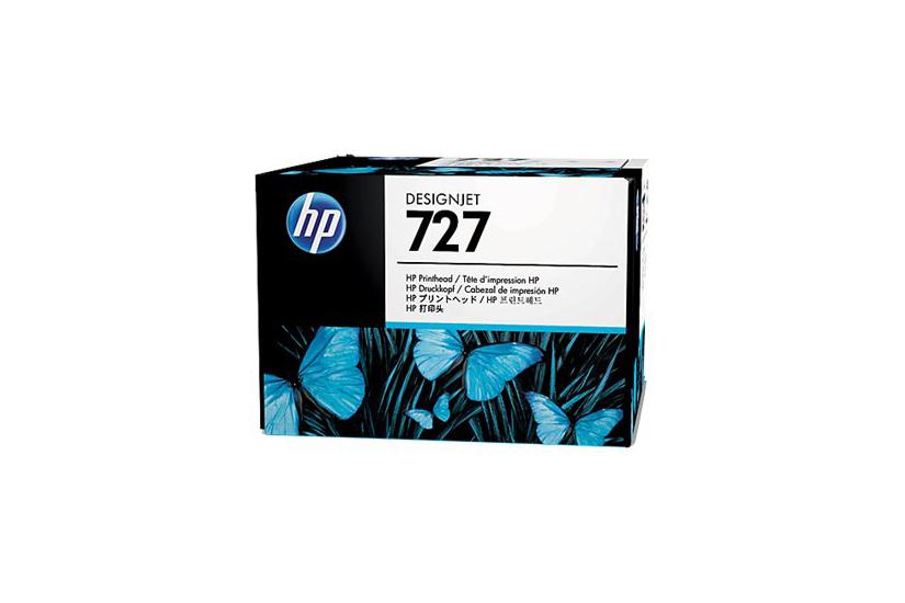 Hp 727 Mat Sort Foto-sort Cyan Magenta Gul Grå Printhoved