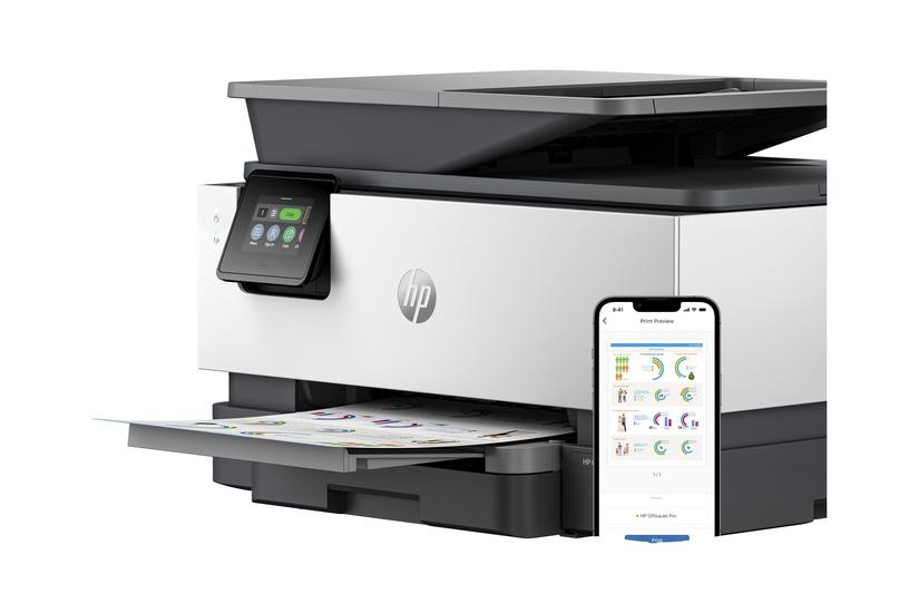 Hp Officejet Pro 9120b All-in-one Multifunktionsprinter Farve