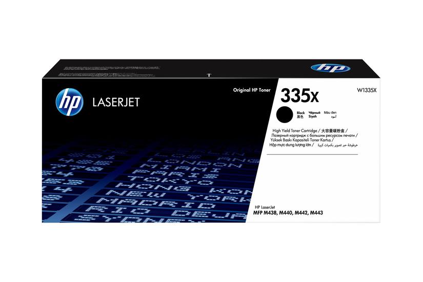 Hp 335x Højtydende Sort Original Laserjet Tonerpatron W1335x