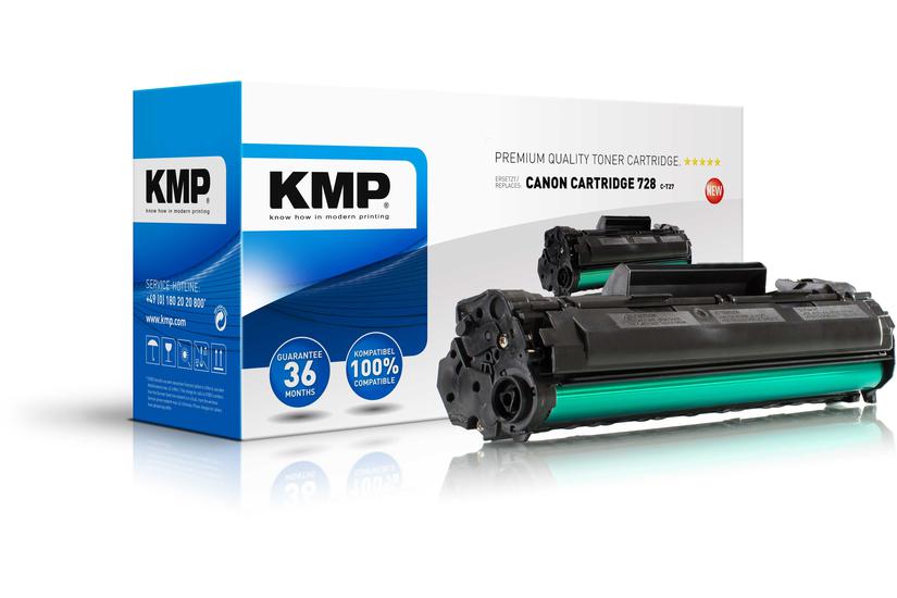 Kmp -t27 Sort Kompatibel Tonerpatron Alternativ Til: Canon 728
