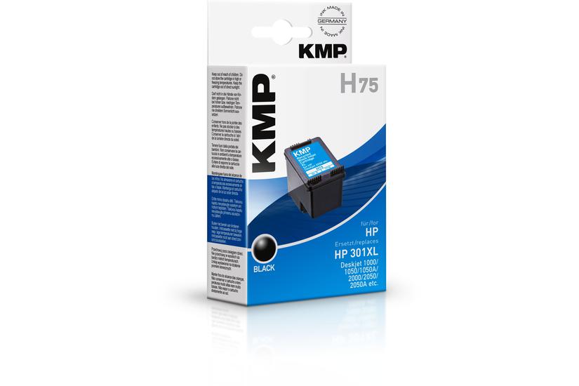 Kmp H75 Sort Kompatibel Blækpatron Alternativ Til: Hp 301 Hp Ch563ee