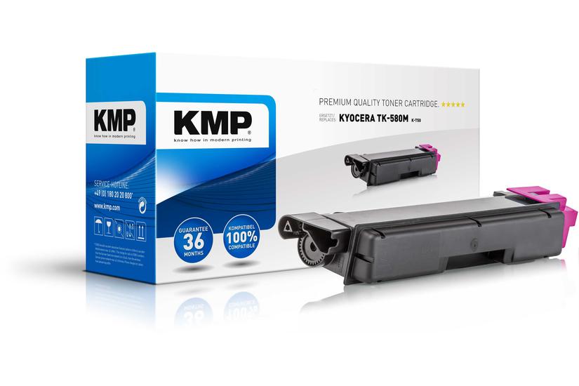 Kmp -t50 Magenta Kompatibel Tonerpatron Alternativ Til: Kyocera Tk-580m