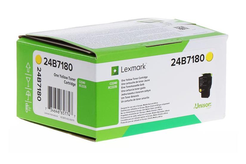 Lexmark Gul Original Tonerpatron