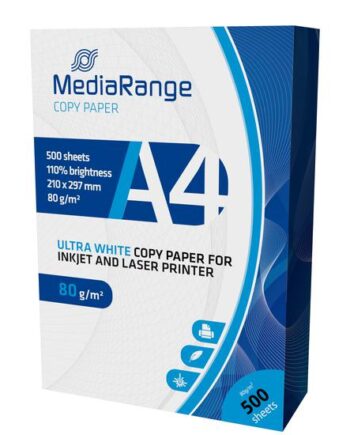 Mediarange Almindeligt Papir 500 Ark A4 80