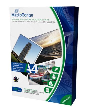 Mediarange Fotopapir Mat 100 Ark A4 140