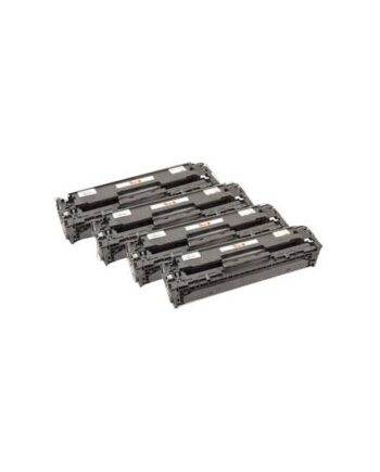 Peach Combi-pack Pt642   Pakker Sort  Gul  Cyan  Magenta Kompatibel Genproduceret Tonerpatron  Alternativ Til: Canon Crg-731bk  Canon Crg-731c  Canon Crg-731m  Canon Crg-731y