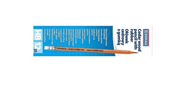 Blyant Hb 7305 Med Viskelæder 12 Stk