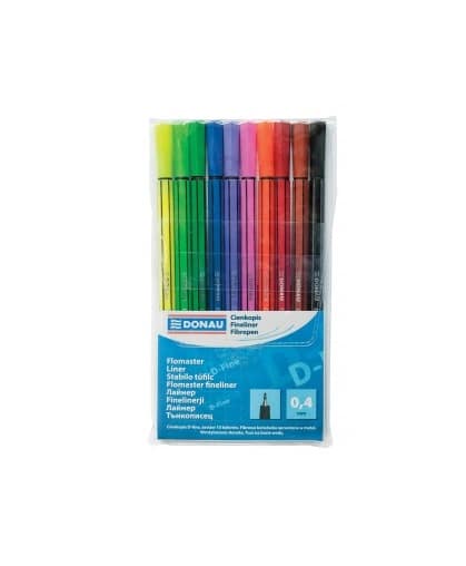 Fineliner     Mm  -fine Sæt Med 10 Farver