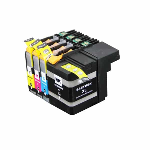 Rabatpakke Brother Lc129    125    Farver Bk- - -  Kompatibel Lc129    000 Sider