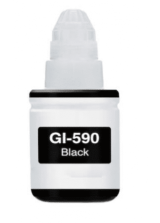 Canon Gi-590bk Sort Blækrefill Kompatibel 1603c001 135ml