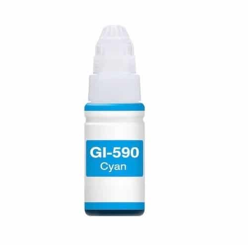 Canon Gi-590c Cyan Blækrefill Kompatibel 1604c001 70ml