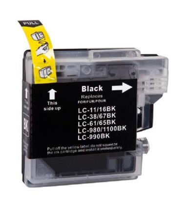 Brother Lc980bk Sort Blækpatron Kompatibel Lc980bk 17ml