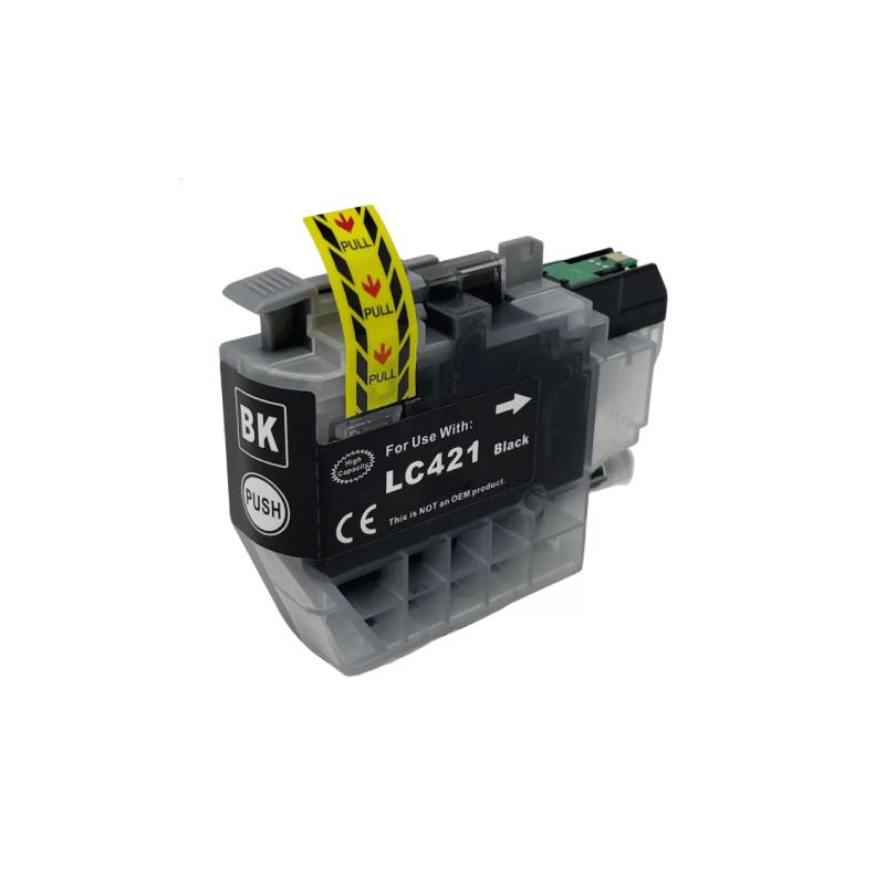 Brother Lc421bk Sort Blækpatron Kompatibel Lc421bk 200 Sider