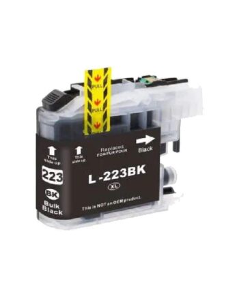 Brother Lc223bk Sort Blækpatron Kompatibel Lc223bk 550 Sider