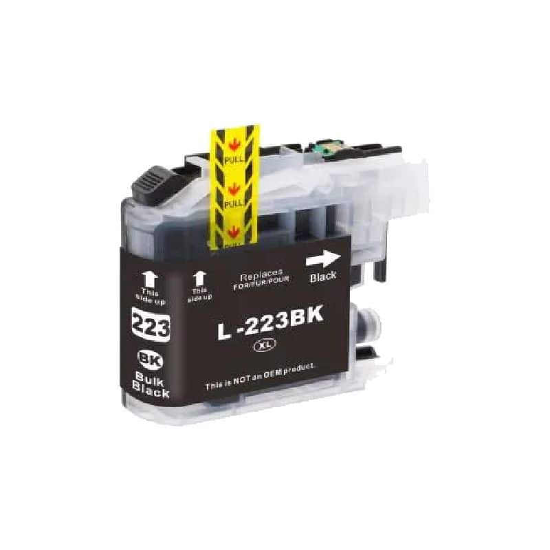 Brother Lc223bk Sort Blækpatron Kompatibel Lc223bk 550 Sider