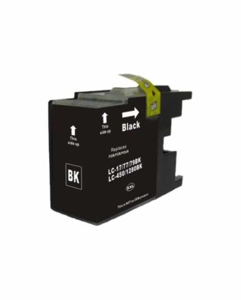 Brother Lc1280 Bk Sort Blækpatron Kompatibel Lc1280 Bk 3200 Sider