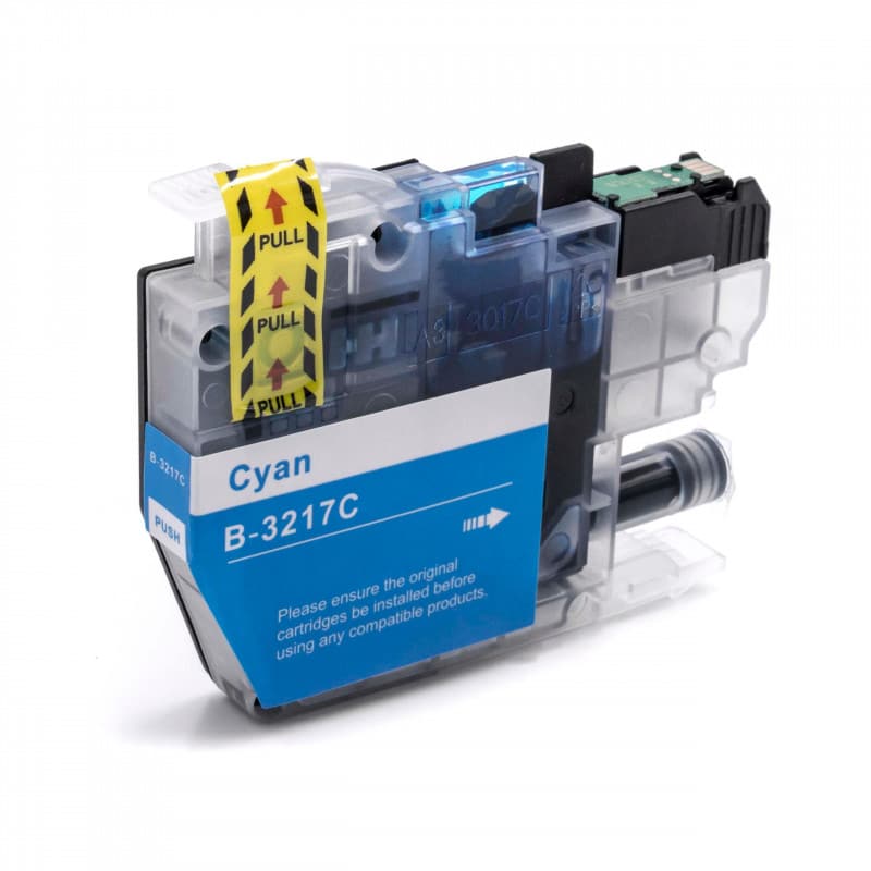 Brother Lc3217c Cyan Blækpatron Kompatibel Lc3217c 550 Sider