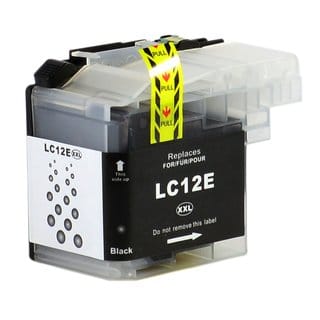 Brother Lc12ebk Sort Blækpatron Kompatibel Lc12ebk 58ml