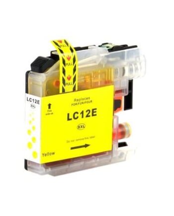 Brother Lc12ey Gul Blækpatron Kompatibel Lc12ey 13ml