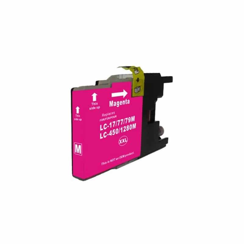 Brother Lc1280 Magenta Blækpatron Kompatibel Lc1280 18ml