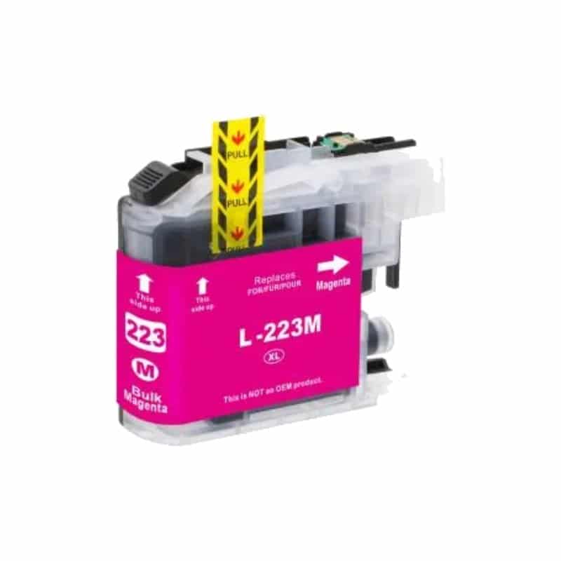 Brother Lc223m Magenta Blækpatron Kompatibel Lc223m 550 Sider