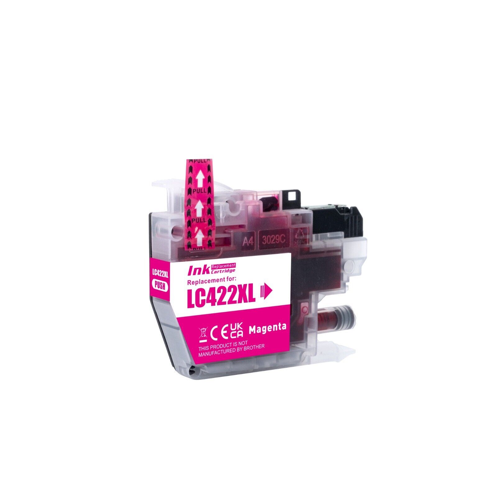 Brother Lc422 Magenta Blækpatron Kompatibel Lc422 500 Sider