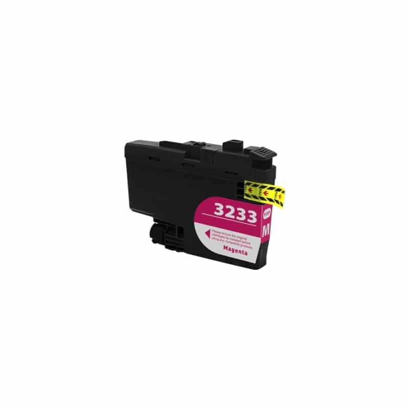 Brother Lc3233m Magenta Blækpatron Kompatibel Lc3233m 500 Sider