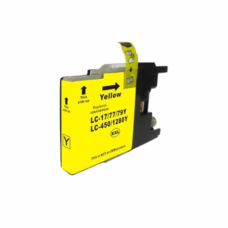 Brother Lc1280 Gul Blækpatron Kompatibel Lc1280 18ml