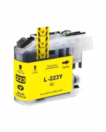 Brother Lc223y Gul Blækpatron Kompatibel Lc223y 550 Sider