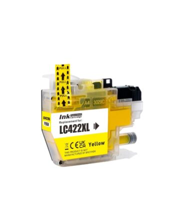 Brother Lc422   Gul Blækpatron Kompatibel Lc422     500 Sider