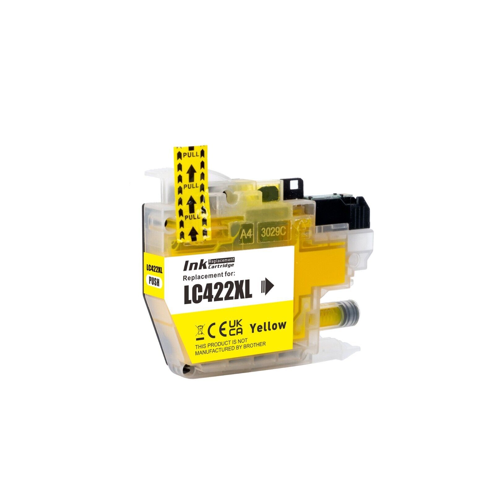 Brother Lc422 Gul Blækpatron Kompatibel Lc422 500 Sider