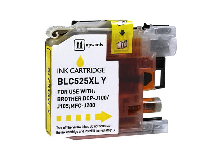 Brother Lc525   Gul Printerpatron 15 Ml Lc-525 -  Alternativ  Lc-525 -