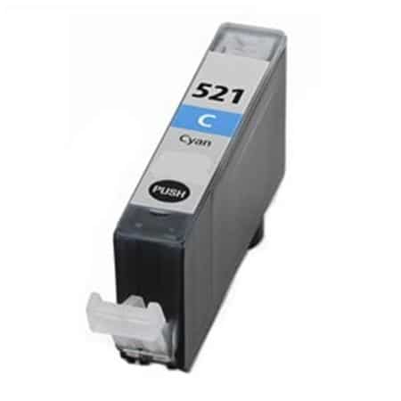 Canon Cli-521c Cyan Blækpatron Kompatibel 2934b001 10ml